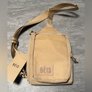 BEIS Women's The All-In-One Sport Sling Crossbody Bag